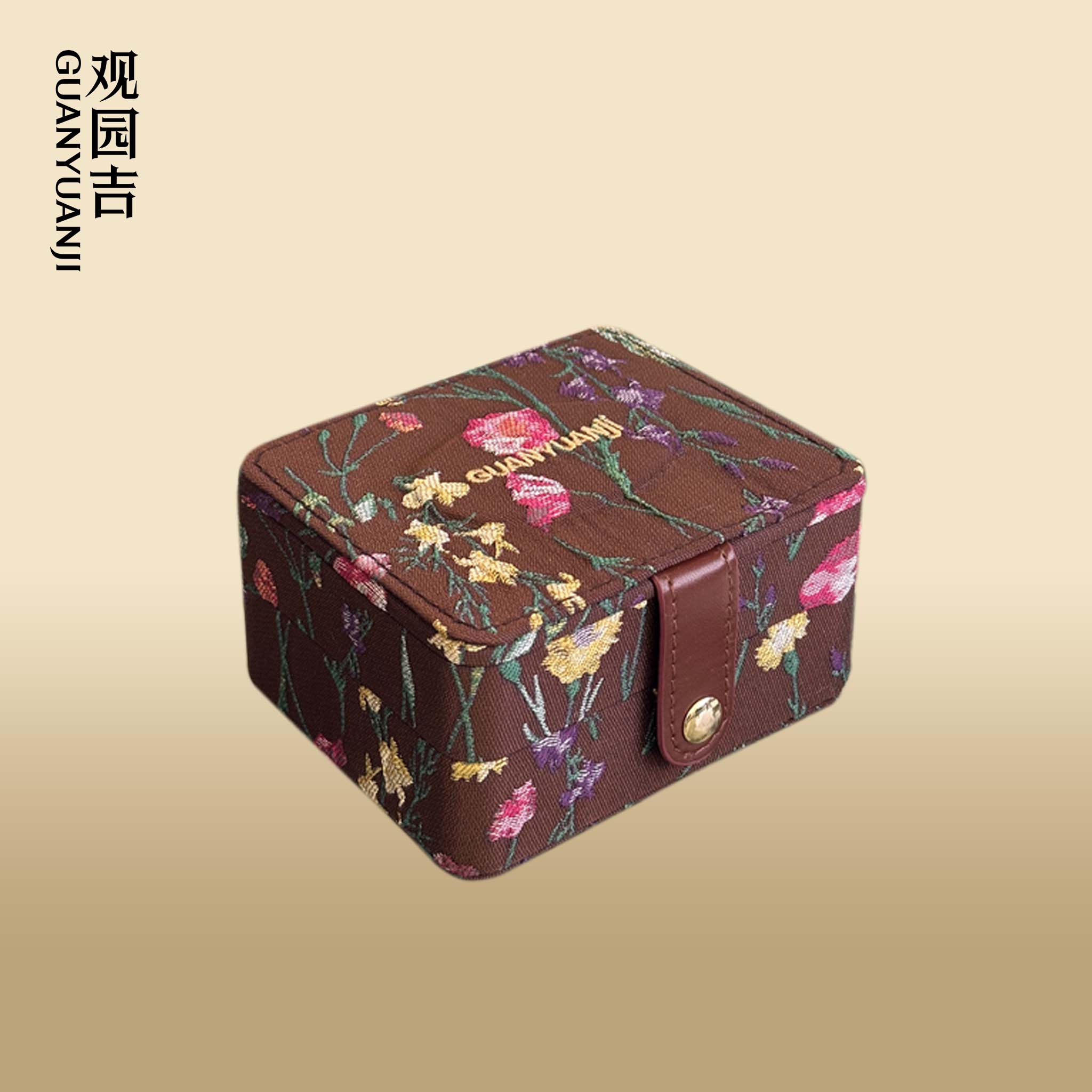 Travel Jewelry case- petal blossom
