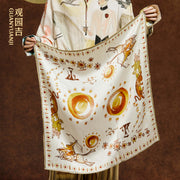 Silk Scarf: Inspired by Chinese Mythology