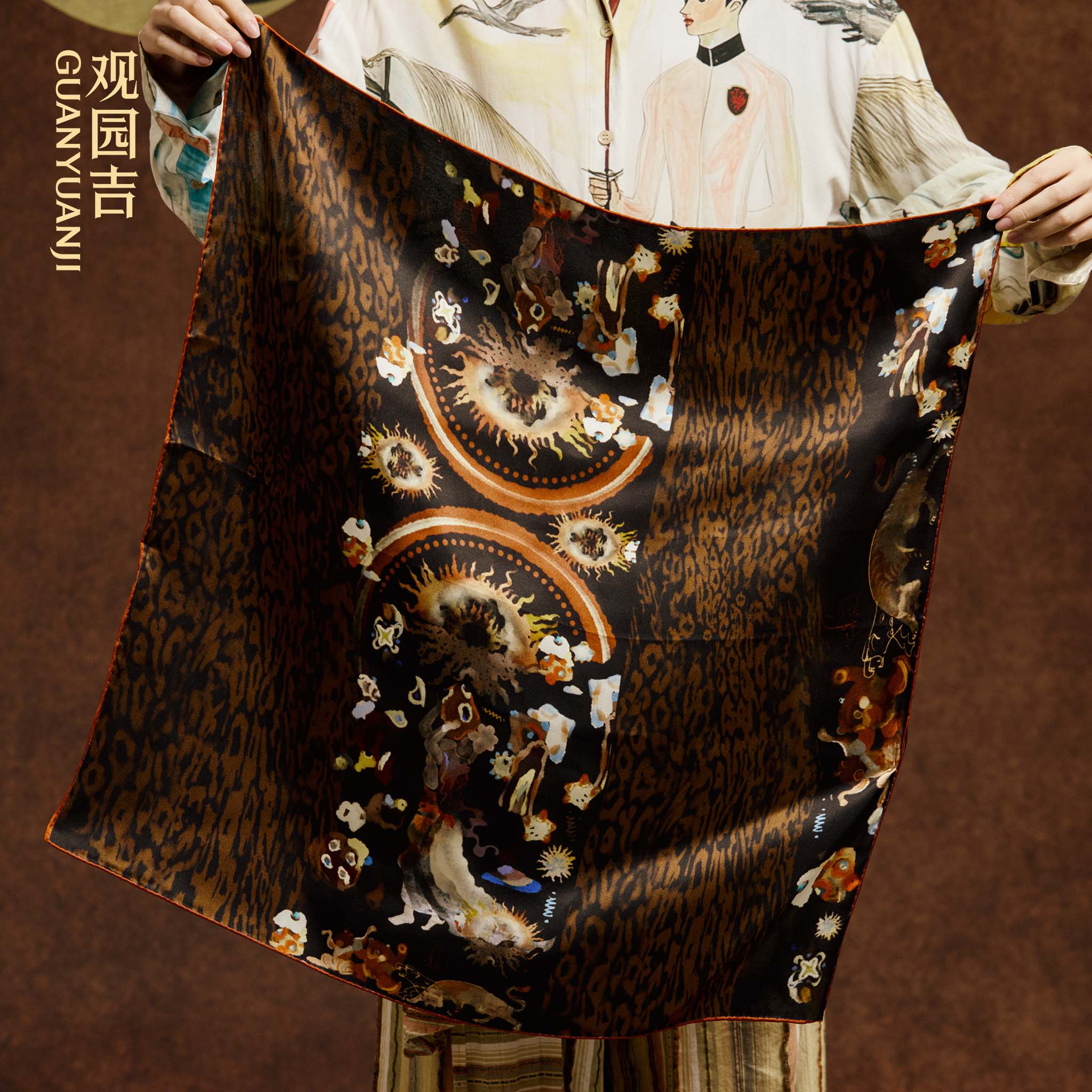 Houyi Scarf: Inspired by Chinese Mythology